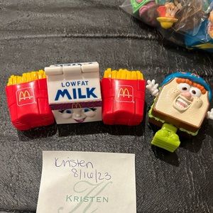 Vintage 1990 McDonald’s happy meal toys